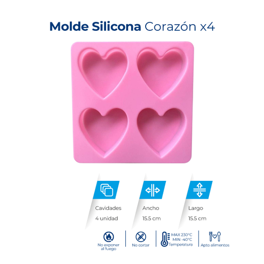 molde-silicona-x4-corazones-suquin-bucaramanga-bogota-medellin