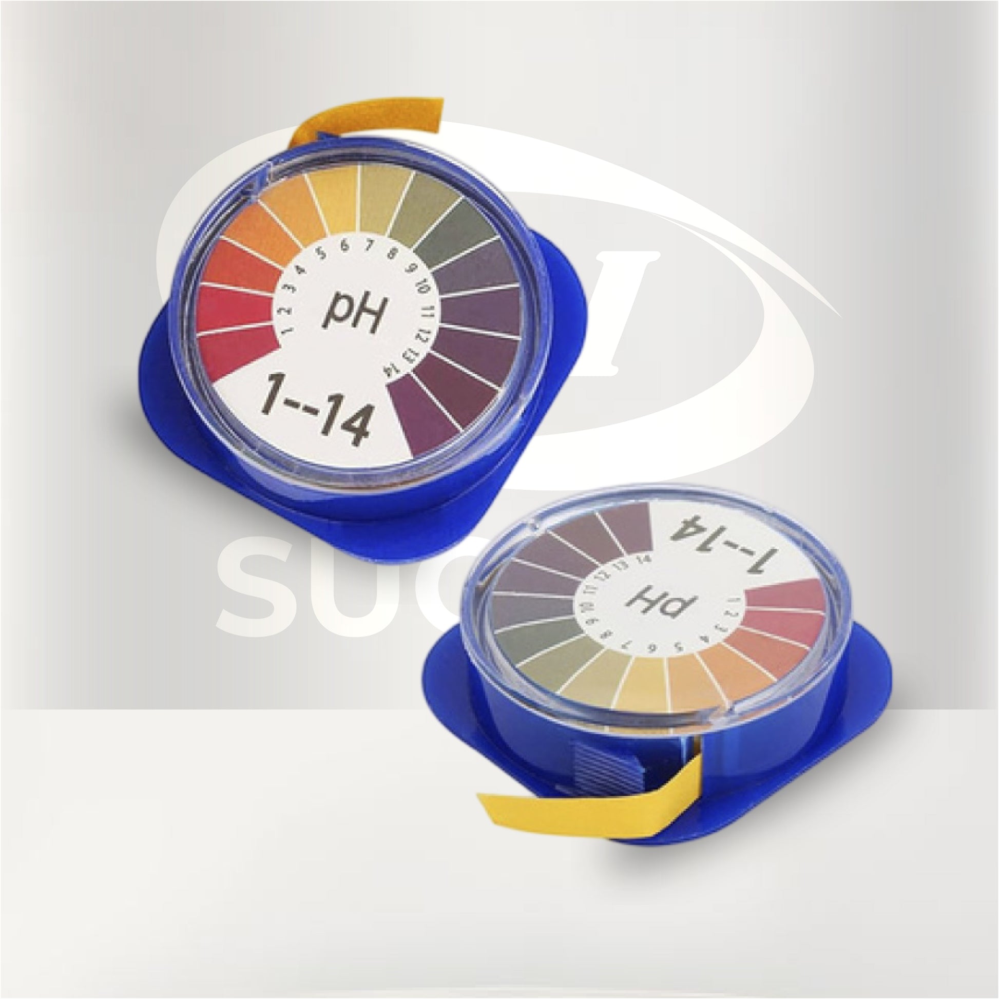 El papel indicador de PH proporciona un método fácil y rápido de determinación del pH de una solución mediante un sólo cambio de color que puede compararse con la tabla de PH proporcionada en intervalos de 1 PH Rango 1-14.