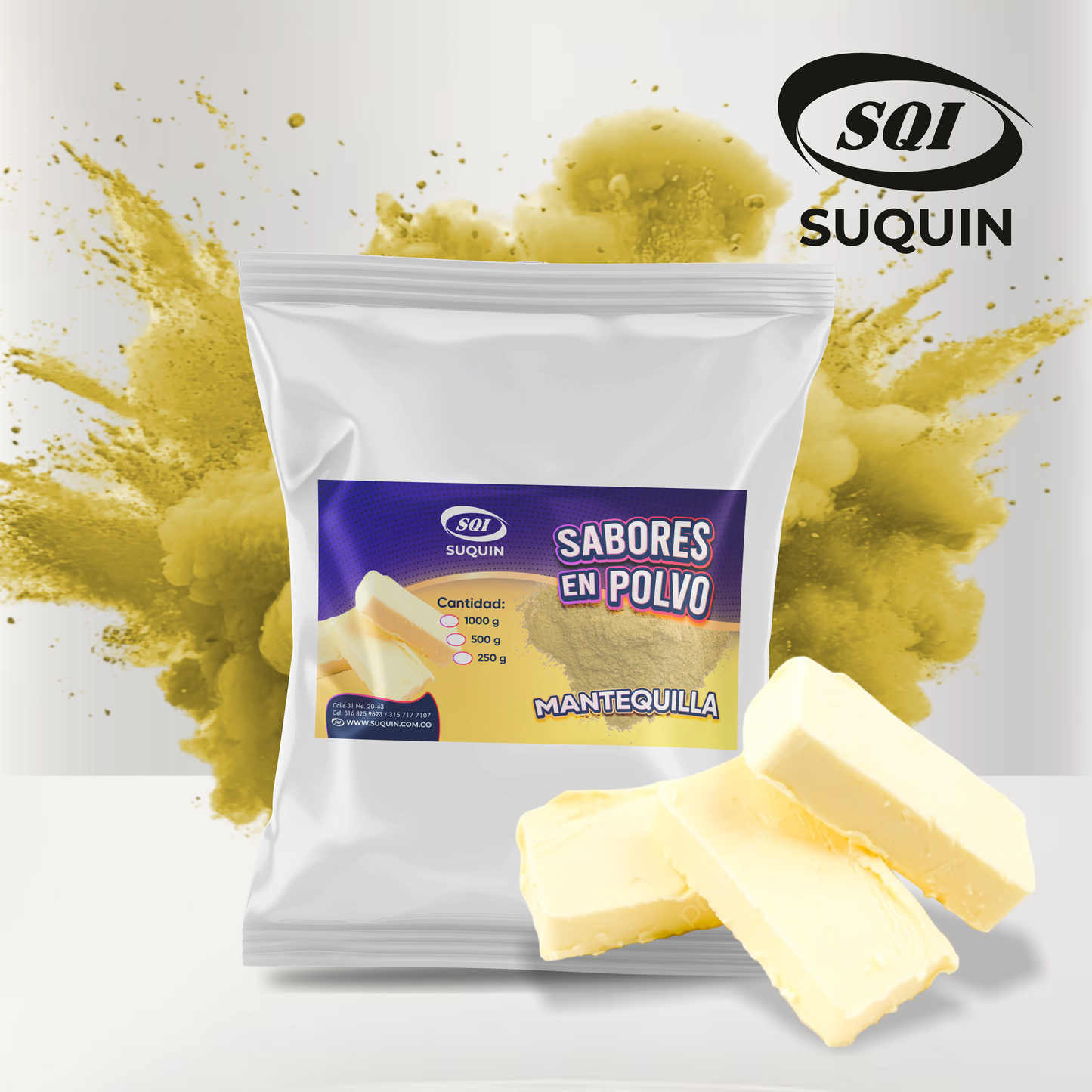 Sabores en polvo para bebidas instantáneas, panadería, repostería, confitería, helados, productos lácteos y formulaciones alimentarias.
