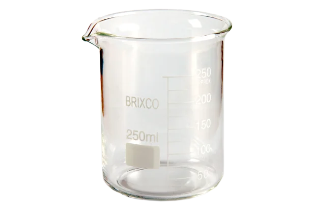 Vaso precipitado borosilicato 3.3 graduado forma baja con pico